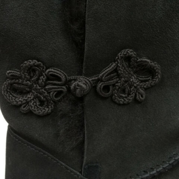 UGG MARIKO BAILEY BLACK CLASSIC SHORT BOOTS NEW! - Picture 5 of 7